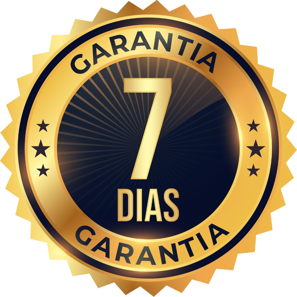 Selo de garantia de 7 dias
